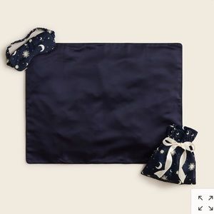J. CREW Pillowcase Eye Mask Pouch New With Tag